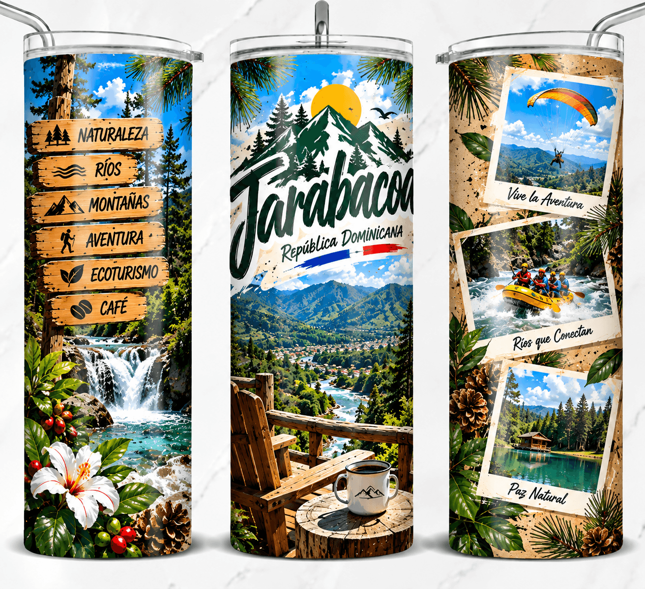 Jarabacoa: Aventura Natural - Vaso 20onza